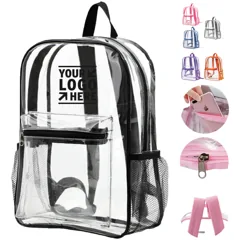 Transparent Water-Resistant Backpack