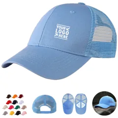 Breathable Cotton Mesh Cap