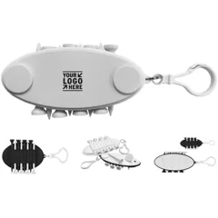 Compact Golf Tee Holder
