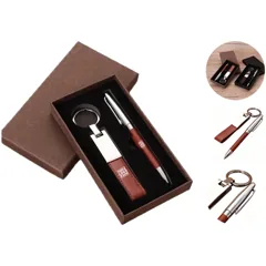 Elegant Leather Writing Companion Set