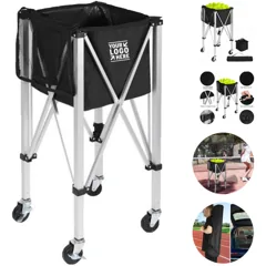 Compact Sports Ball Transport Cart