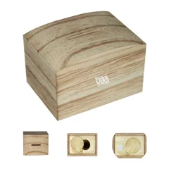 Classic Wooden Coin Keeper
