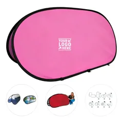 Portable Horizontal Bean-Shaped Display Banner