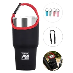 Insulated Beverage Sleeve with Handle