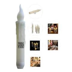 Glow Taper Candle with Timer