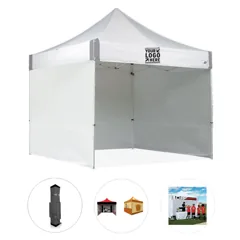 Portable Outdoor Shelter with Detachable Side Panels