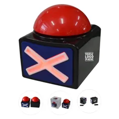 Interactive Sound & Light Response Button