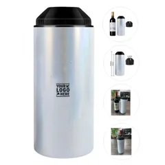 Elegant Stainless Steel Beverage Chiller