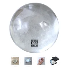 Premium Glass Magnifying Paperweight