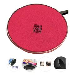 Premium Leather Wireless Charging Pad