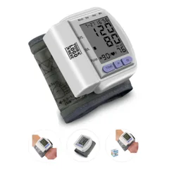 Smart Wrist Blood Pressure and Heart Rate Monitor