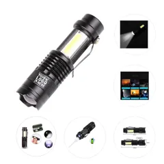 Portable Rechargeable Zoom Flashlight
