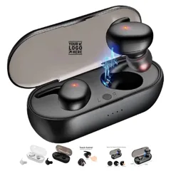 Wireless Noise Cancelling Earbuds with Charging Case