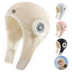 Insulated Winter Hat with Earmuffs