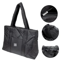 Elegant Quilted Puffer Tote