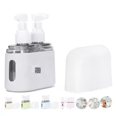 Compact Refillable Travel Bottle Set