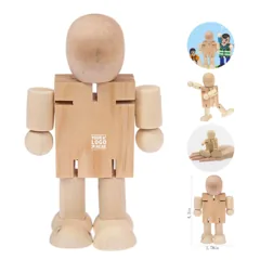 Creative Articulated Wooden Figure