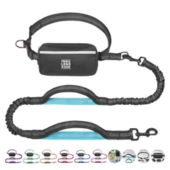 Flexible Pet Walking Belt with Storage Pouch