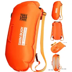Dual-Purpose Swim Float and Water-Resistant Pack