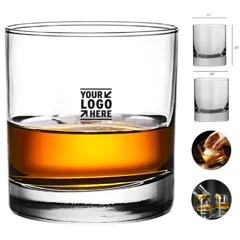 Premium Thick Base Whiskey Glass