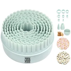 Elegant Lace Cookie Mold Collection