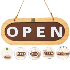 Natural Wood Door Plaques