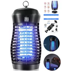 Solar-Powered Insect Control Lamp