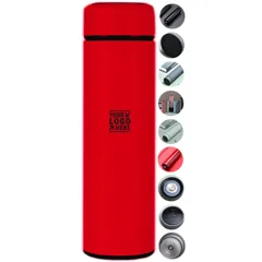 Frosted Steel Insulated Water Bottle