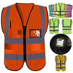 High-Visibility Reflective Safety Vest