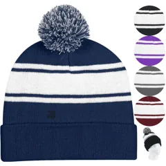 Classic Knit Pom Beanie