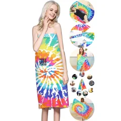 Vibrant Seaside Towel
