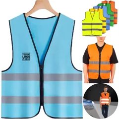 High-Visibility Reflective Work Vest