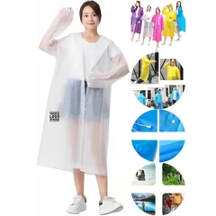 Compact Reusable Rain Poncho