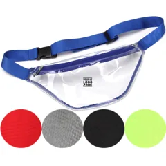 Transparent Adjustable Waist Pouch