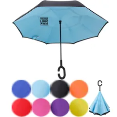 Compact Reverse-Folding Umbrella