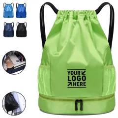 Dual-Compartment Athletic Backpack