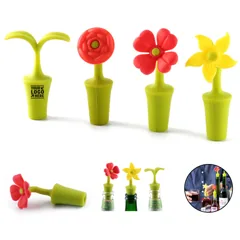 Floral Wine Bottle Seal