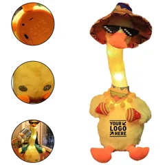 Interactive Duck Plush Toy