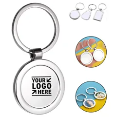 Customizable Keychain with Ring