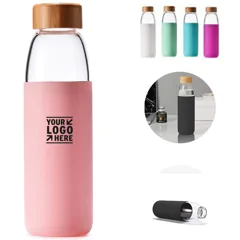 EcoGlass Bamboo Lid Water Bottle