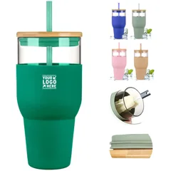 Premium Glass Beverage Container