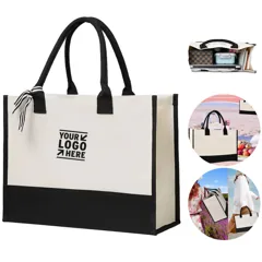 Floral Embroidered Tote Bag for Women