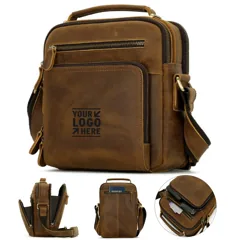 Classic Leather Shoulder Bag