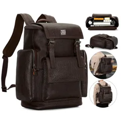 Premium Leather Men's Backpack