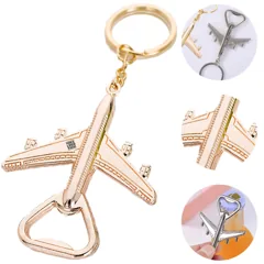 Aviation Style Bottle Opener Keychain