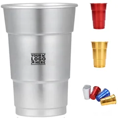 Eco-Friendly Reusable Aluminum Cups