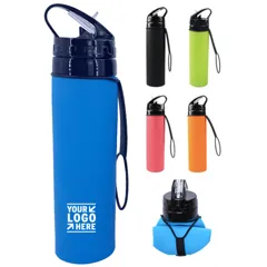 Collapsible Silicone Water Bottle