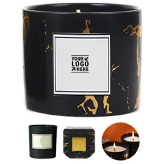 Scented Soy Wax Candle in Ceramic Cup