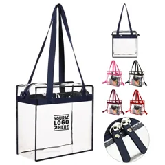 Transparent Zippered Carryall