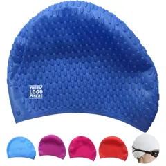 Flexible Silicone Swimming Cap for Adults